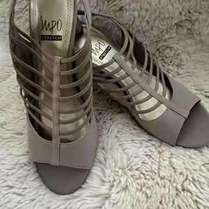 Impo Taupe Fabric Sandals.. NWOT